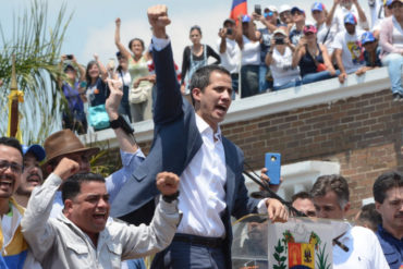 ¡ASÍ ES! Guaidó: «Los derechos no se mendigan, se defienden en la calle” (+Video)