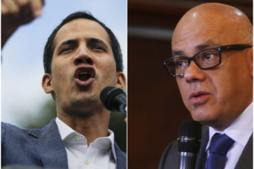 ¡CLARO Y RASPA’O! «No son cinco puntos, son tres»: Así se sacudió Guaidó la propuesta de diálogo de Jorge Rodríguez