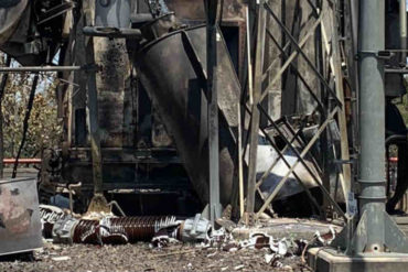 ¡VEA! Así quedó el patio de transformadores del Guri tras incendio que habría causado apagón (+Fotos)