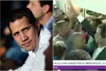 ¡MÍRELO! Guaidó se comió un desayuno criollo en Mercado Periférico La Candelaria de Carabobo (+Videos + furor de la gente)