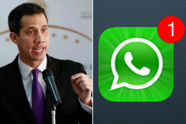 ¡CLARITO! Guaidó sobre las “cadenitas” de WhatsApp: “Vamos a acabar con las falsas noticias. No colaboremos con el G2”