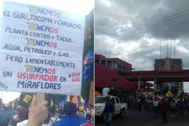 ¡MASIVAMENTE! En el interior del país atienden llamado de Guaidó y comienzan a concentrarse para marchar (+Videos)