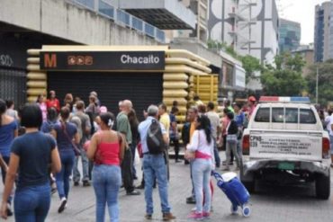 ¡ATENCIÓN CON ESTO! El Metro de Caracas mantiene el servicio suspendido por racionamiento eléctrico