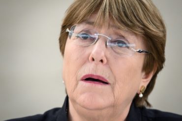 ¡VÉALA! Así evadió Michelle Bachelet una pregunta sobre la crisis en Venezuela (+Video)