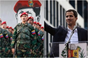 ¡OÍDO AL TAMBOR! Guaidó pide a miembros de la FANB que lo han contactado empezar a proteger a ciudadanos de los colectivos (+Audio)