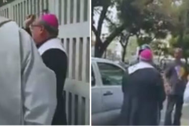 ¡ENTÉRESE! Prohíben la entrada del Monseñor Tulio Ramírez al Hospital JM de los Ríos: Iba a bendecir a los niños hospitalizados (+Videos)