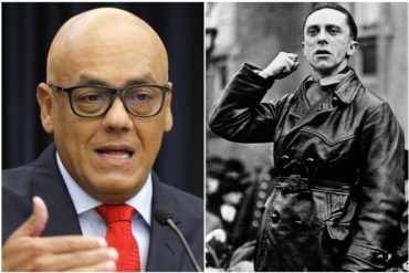 ¡LEA! Los 8 principios de propaganda de Joseph Goebbels que aplica Jorge Rodríguez en su discurso para adoctrinar masas