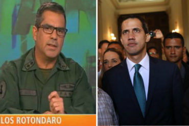 ¡LE CONTAMOS! Rotondaro reconoce a Guaidó como presidente encargado de Venezuela este #18Mar (+Video)