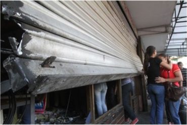 ¡QUÉ IMPOTENCIA! Dueño de comercio saqueado en Maracaibo detalla lo que se robaron: “No se llevaron ni una torta”