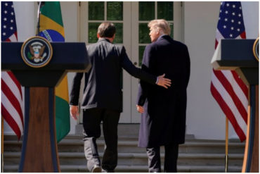 ¡LO ÚLTIMO! Trump revela que cenará con Bolsonaro en Florida para analizar la crisis en Venezuela y otros temas