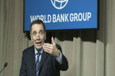 ¡IMPORTANTE! Jefe del Banco Mundial revela que preparan un «ambicioso» plan de ayuda para Venezuela