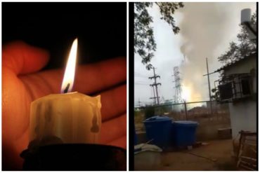 ¡MÁS OSCURIDAD! La explosión de una subestación eléctrica dejó sin luz a gran parte del estado Zulia este #21Abr (+Video)