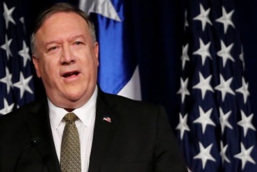 ¡LO DIJO! Mike Pompeo lo dejó claro al régimen: «Estamos del lado de todas las personas que luchan por la democracia»