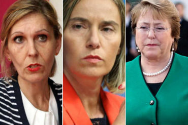 ¡CONTUNDENTE! El jalón de orejas de Beatriz Becerra a Mogherini y Bachelet por su inacción ante las muertes causadas por los colectivos de Maduro