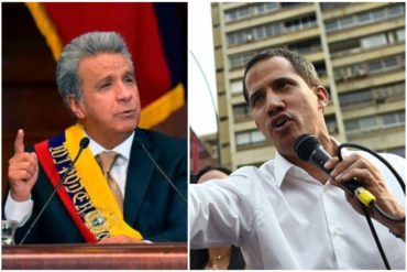 ¡CLARITO! Lo que dice Guaidó sobre aplicar la Doctrina Roldós propuesta por Moreno: “Hay que evaluar todas las opciones” (+Video)