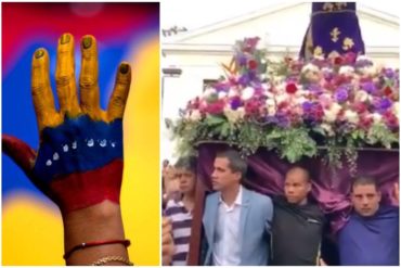 ¡ESPERANZADOR! “Libertad, libertad”: El grito que retumbó durante procesión del Nazareno en Vargas con Guaidó (+Videos)