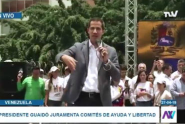 ¡FIRME! Juan Guaidó desde Chacaíto: «Aquí el único que está estancado es el régimen» (+Video)