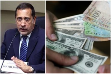 ¡OJO PELAO’! José Guerra explica por qué ha bajado el precio del dólar paralelo: “Se trata de algo transitorio”