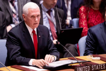 ¡MÁS RECURSOS! Pence anuncia que EE.UU. destinará otros 61 millones de dólares en ayuda humanitaria para Venezuela