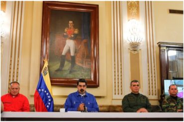 ¡UN POEMA!  El “carómetro” de Diosdado y Vladimir Padrino mientras Maduro se dirigía a venezolanos este #30Abr