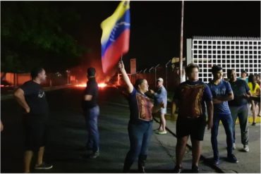 ¡GRAVE! Reportan 2 heridos de bala durante una protesta en Maracay