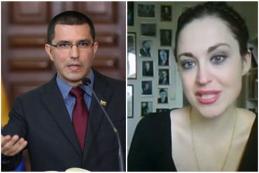 ¡POR FAVOR! La chimba excusa con la que Arreaza intentó justificar la deportación de la periodista sueca Annika Rothstein