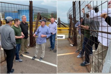 ¡VEA! El momento en el que congresistas de EEUU pisaron suelo venezolano en la frontera este #18Abr (+Fotos)