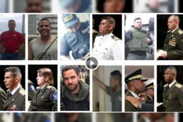 ¡CONÓZCALOS! Estos serían los supuestos 12 grandes torturadores del régimen de Maduro (+Detalles)