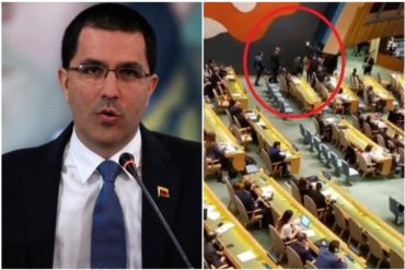 ¡NO SE LO PIERDA! Representantes del Grupo de Lima abandonan la sala durante el discurso de Arreaza en la ONU (+Video)