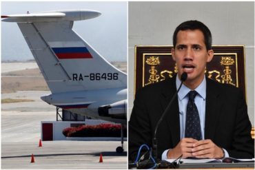 ¡CLARITO! Asamblea Nacional no autorizó el ingreso aviones militares rusos a Venezuela, anuncia Guaidó (+Video)