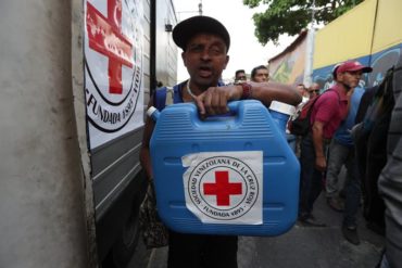 ¡LO ÚLTIMO! Hospitales del país comienzan a recibir ayuda humanitaria de la Cruz Roja