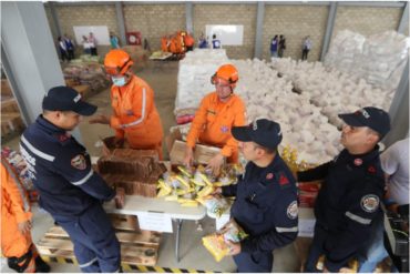 ¡ATENCIÓN! Entregaron 20 toneladas de alimentos a pemones de Santa Elena de Uairén