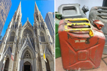 ¡SOSPECHOSO! Detienen a un hombre en la catedral de Nueva York con bidones de gasolina pocos días después del incendio de Notre Dame