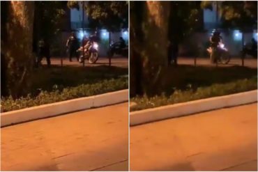 ¡QUÉ ABUSO! Colectivos dispararon a la gente que salió a protestar por la falta de luz en Portuguesa (+Videos)