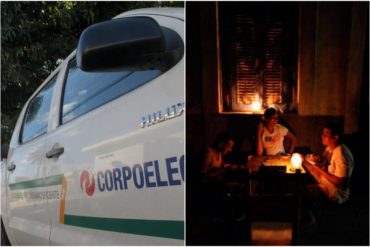 ¡ATENCIÓN! Corpoelec anuncia mantenimiento de sistema eléctrico en la Parroquia la Vega este #31Jul