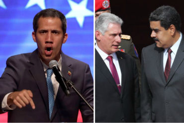 ¡FRONTAL! Guaidó pone en su sitio al presidente de Cuba: “La única injerencia que no permitimos es la del G2 cubano, por eso, no más petróleo” (+Video)