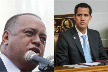 ¡ENTÉRESE! Diosdado amenaza con revelar audio de supuesta conversación con Guaidó