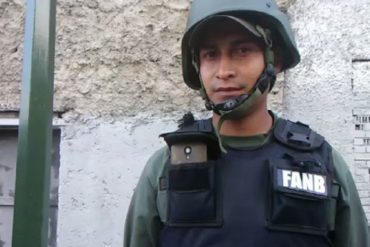 ¡VEA! El mensaje de un militar que se puso a las órdenes de Juan Guaidó: «Nosotros también pasamos hambre” (+Video)