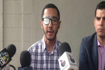 ¡VALIENTE! Estudiante que perdió un ojo durante represión: «Seguiré luchando por mi país, esto no me va a detener»