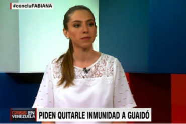 ¡ASÍ LO DIJO! Fabiana Rosales sobre orden de allanamiento contra Guaidó: “Es una orden ilegítima” (+Video)