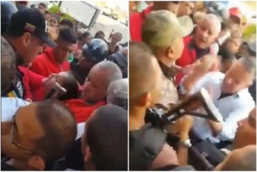 ¡VÉALO! El momento de tensión entre las FAES y un alcalde chavista por el asesinato de 4 delincuentes (+Video)