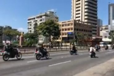 ¡ALERTA! Maduro desplegó grandes contingentes de la GNB en varios puntos de Caracas este #6Abr por el inicio de la “Operación Libertad” (+Videos y Fotos)