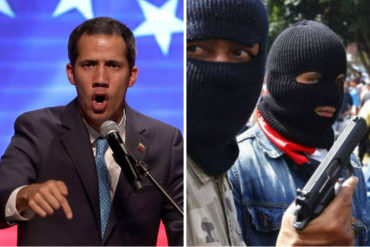 ¡FRONTAL! El mensaje de Guaidó a los paramilitares de Maduro: No nos van a detener, el pueblo no eligió la sumisión (+Videos)