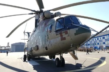 ¡VÉALO! Fábrica de armamento ruso presenta “el helicóptero militar más grande del mundo” (Sería distribuidor de armas de Venezuela)
