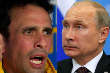 ¡CLARITO! La descarga de Henrique Capriles a Putin: «No mande más militares rusos, no mande armas” (+Video)