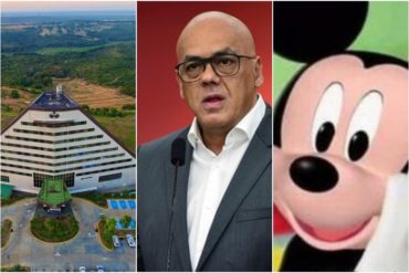 ¡VAYA, VAYA! Aseguran que Jorge Rodríguez disfrutó de un tranquilo desayuno «familiar» en lujoso hotel de Bolívar (Camisa de Mickey Mouse incluida)