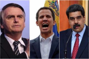 ¡ATENCIÓN! Bolsonaro formará parte de la ofensiva contra Maduro ante posible detención de Guaidó ¡ATENCIÓN! Bolsonaro formará parte de la ofensiva contra Maduro ante posible detención de Guaidó