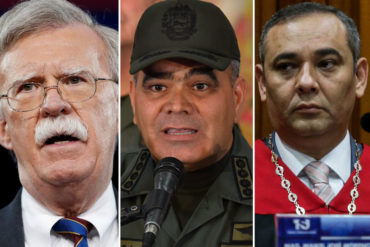 ¡ATIENDAN, SEÑORES! John Bolton a Vladimir Padrino y Maikel Moreno: Los haremos responsable por los venezolanos que están heridos