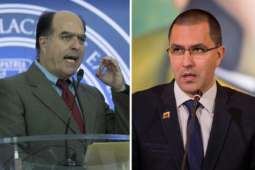 ¡DURO! Así fue como Borges silenció a Jorge Arreaza por criticar las sanciones de EEUU a buques de Pdvsa (+Auch)