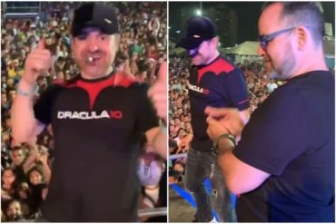 ¡DRÁCULA DE RUMBA! En plena crisis, Rafael Lacava disfrutó Semana Santa fumando tabaco y bailando reguetón (+Video)